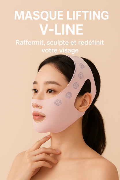 Bande Lifting Visage – Raffermissement & Jeunesse Instantanée