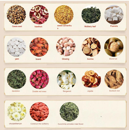 ✨ Thé Détox 18 Favor – 18 Plantes Naturelles