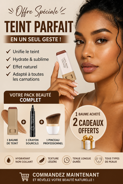 🧴 Baume de Teint NovaSkin– Teint Parfait & Hydraté en un Geste ✨
